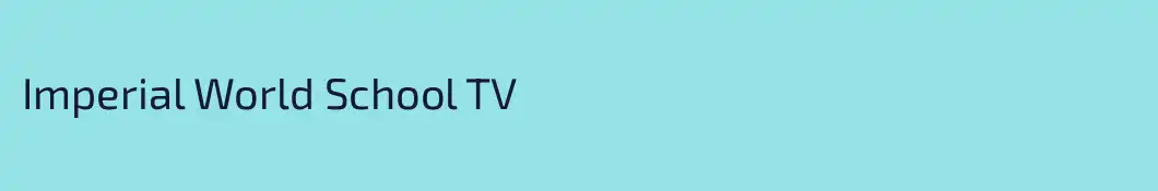 Imperial World School TV